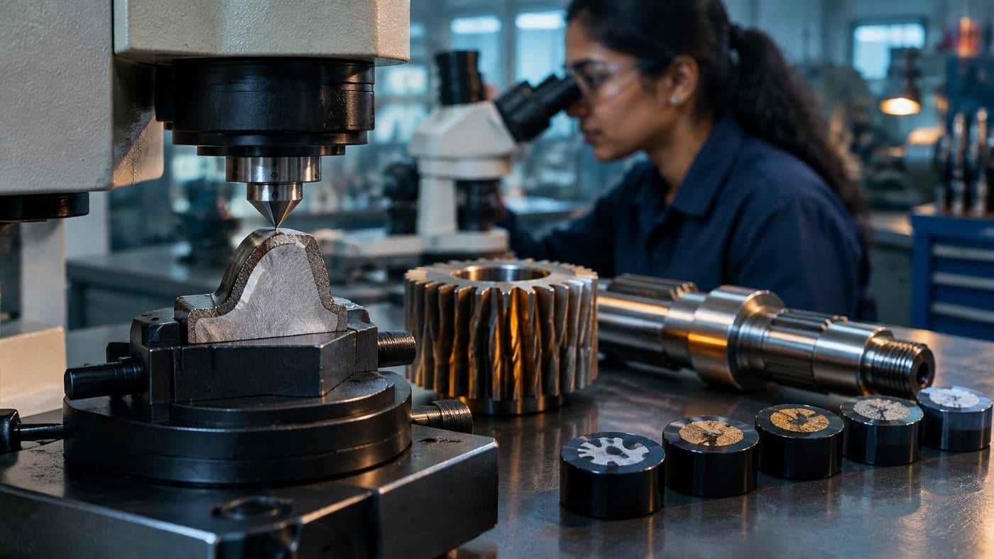 Heat Treatment on Drawings: Hardness and Case Depth Callouts